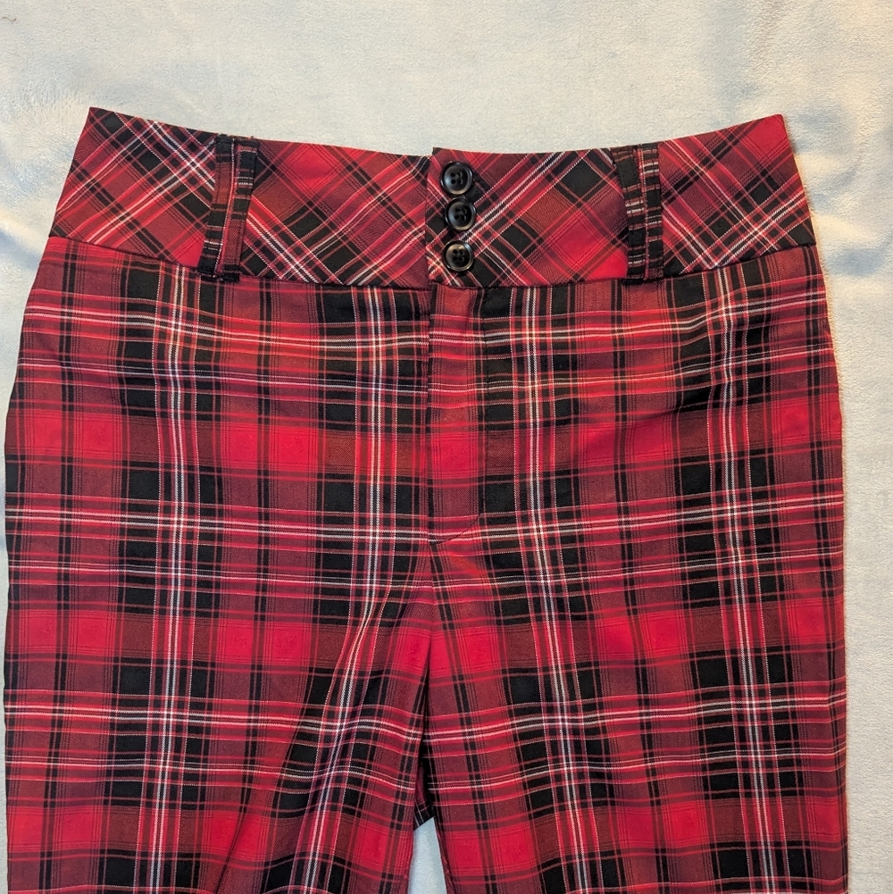 Wild Fable Red and Black Plaid Patterned Apparel